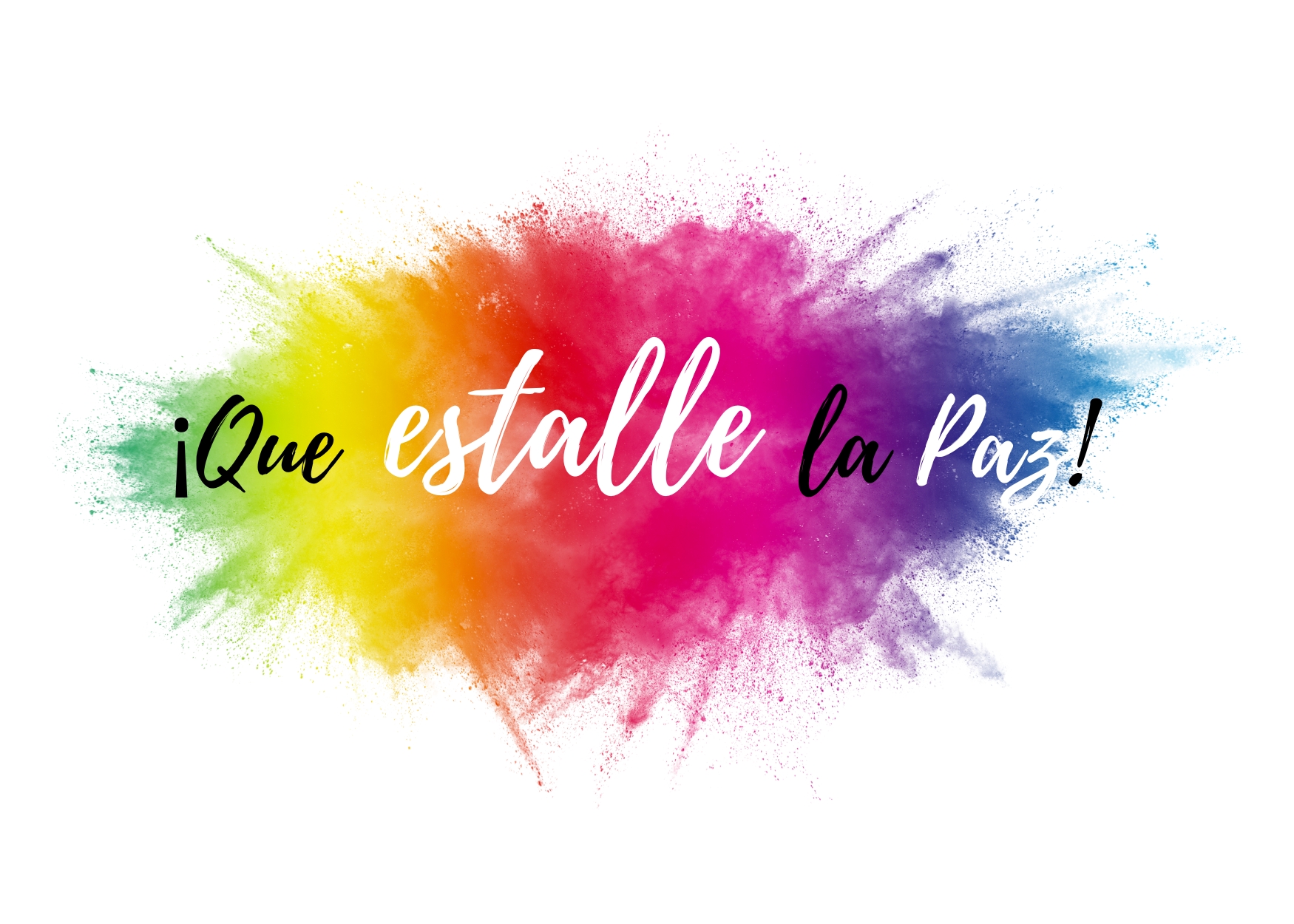 LOGO Que estalle la paz